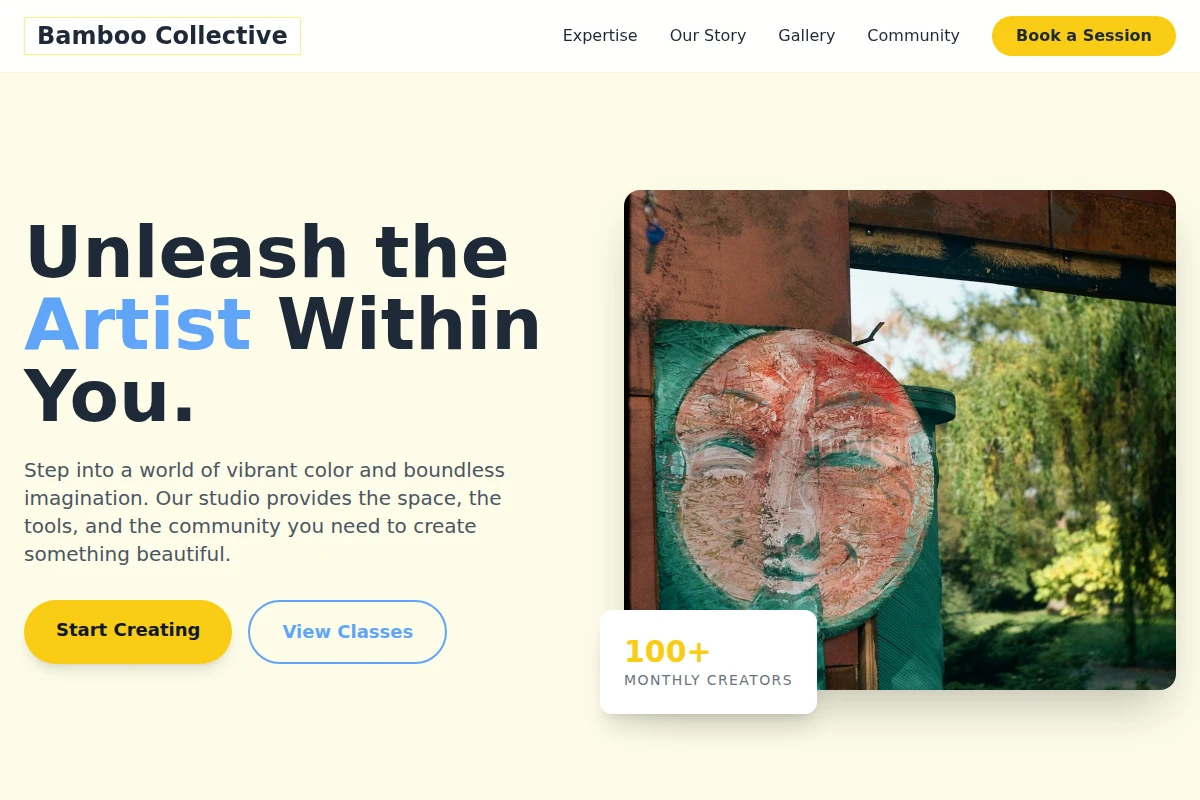 Cheerful Art Studio