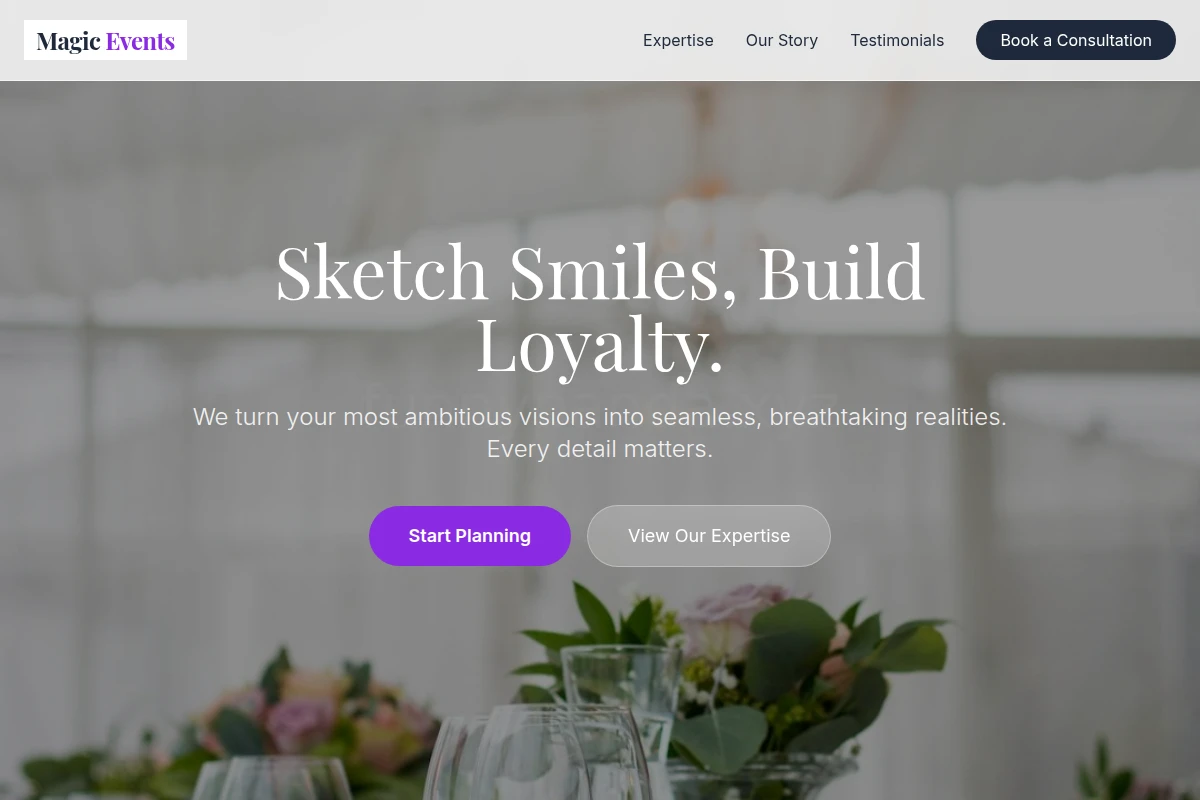 Magic Event Planning