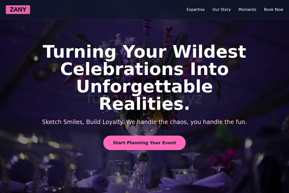 Zany Event Planning