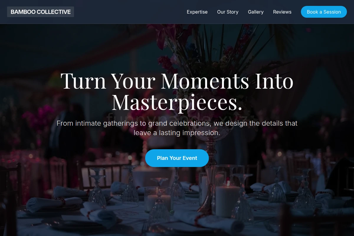 Canvas Event Planning