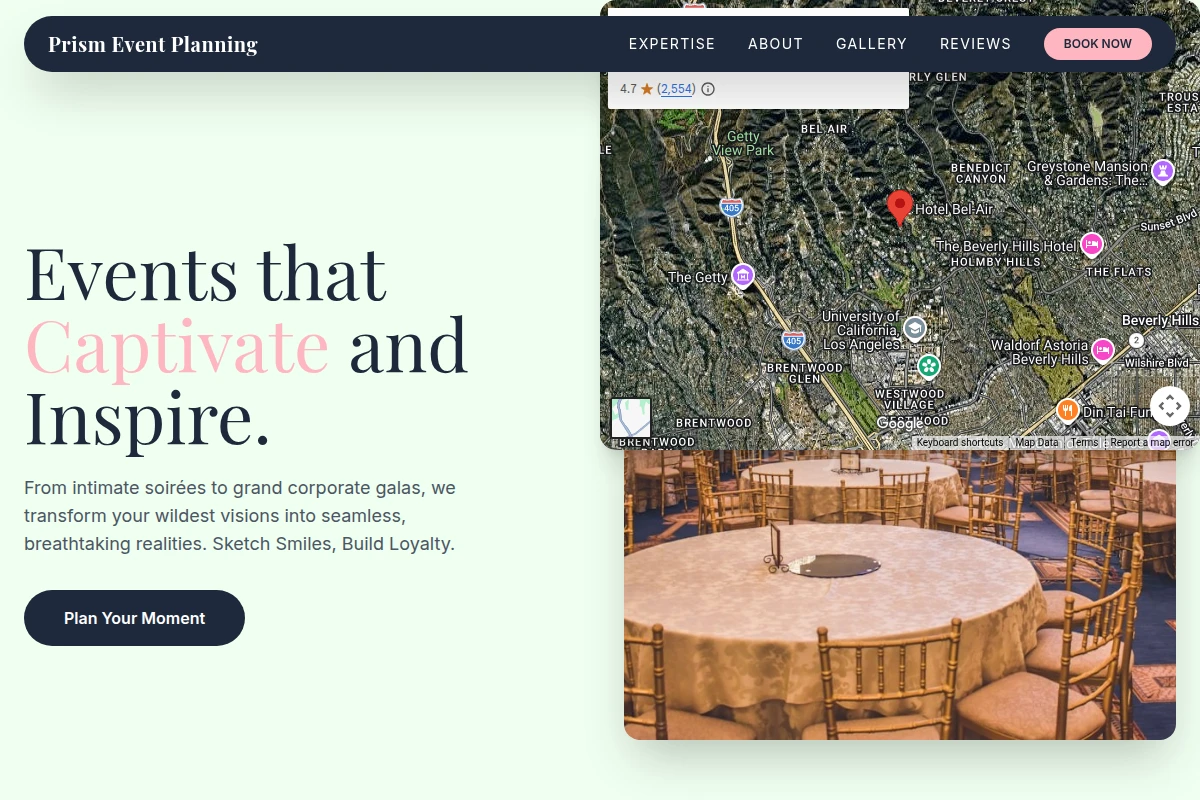 Prism Event Planning