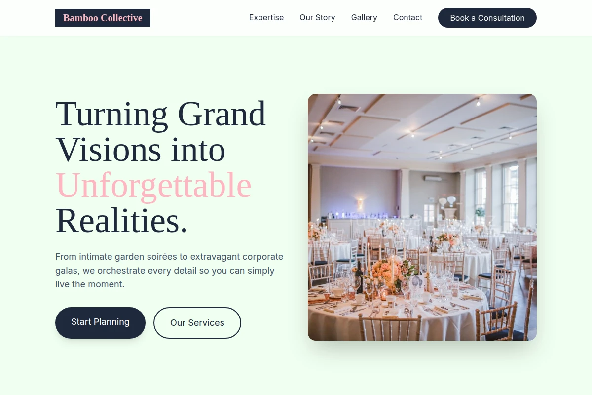 Fancy Event Planning