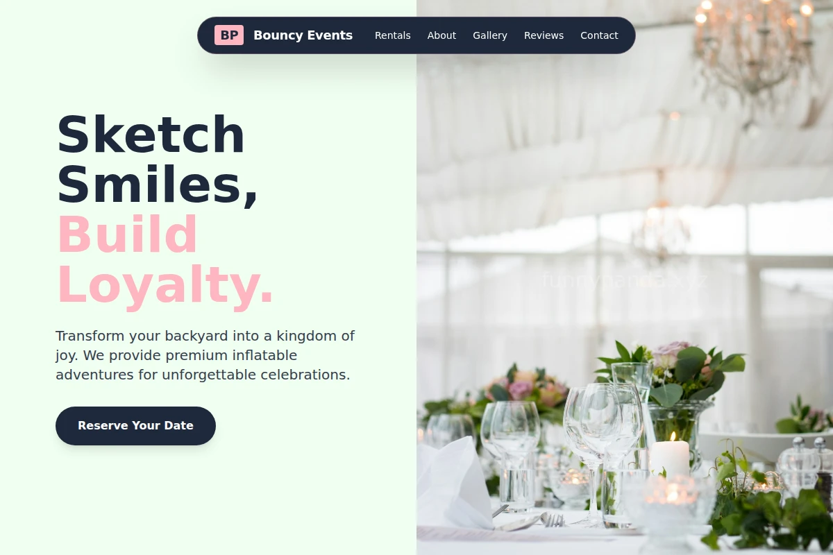 Bouncy Event Planning